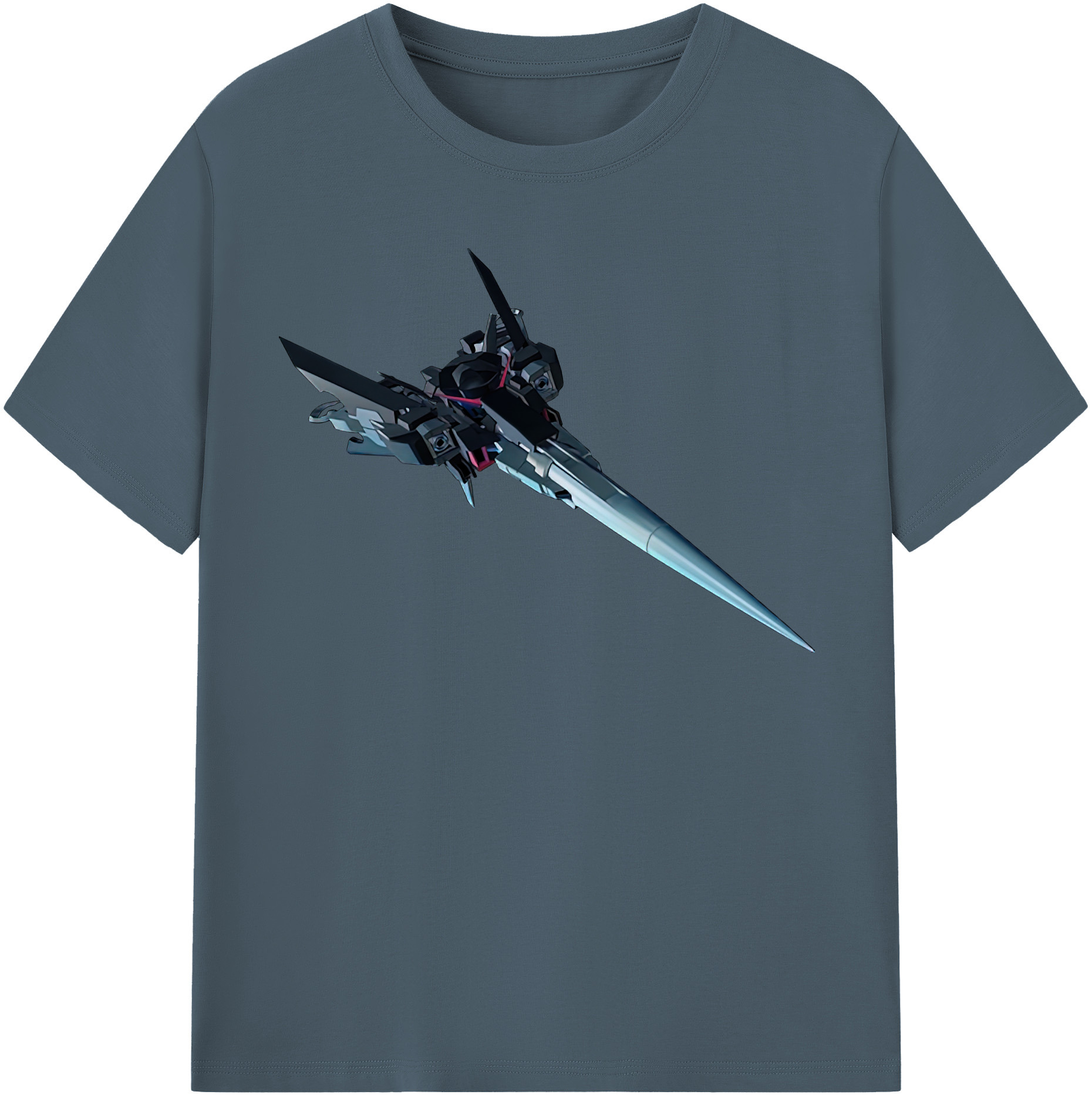 （画像用） 機動戦士ガンダム Mobile Suit Gundam 綿100％半袖Tシャツ（フロントプリント）